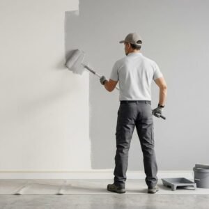 Reparar e pintar parede