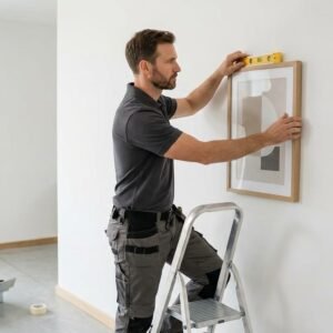 Instalação de quadro