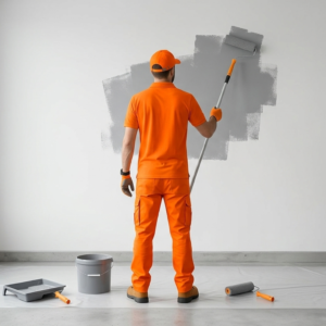 Reparar e pintar parede