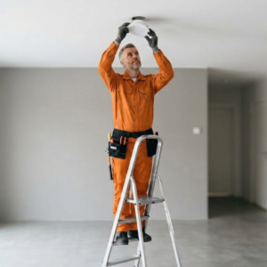 Instalação ou substituição de candeeiro tipo LED e plafon