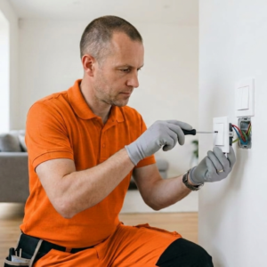 Instalação ou substituição de interruptor